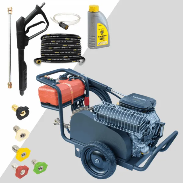 GASPPER GP5000BC, 20,8 HP ,  350 bar