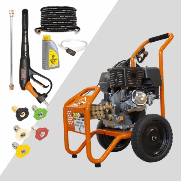 GASPPER GP4000LDH, 13,5 HP ,  275 bar