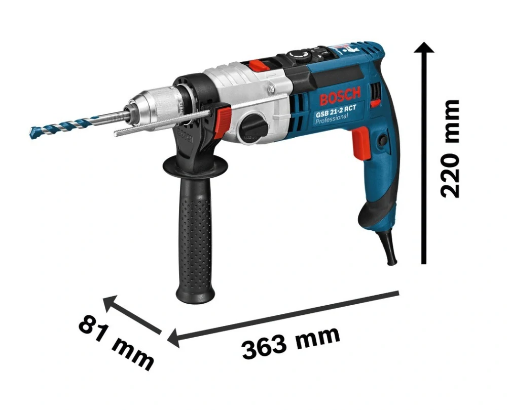 BOSCH GSB 21-2 RCT 0.601.19C.700