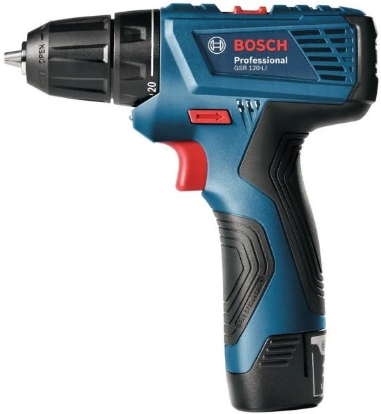 BOSCH GSR 120-LI set