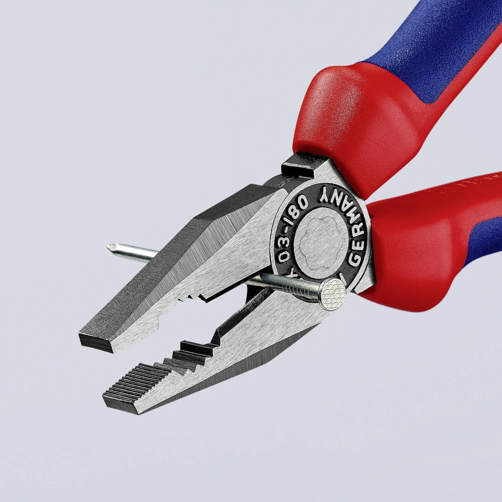 Kliešte kombin.180mm PVC Knipex 0302180