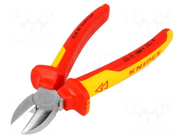 Kliešte štip.bočné 180mm VDE Knipex 7006180