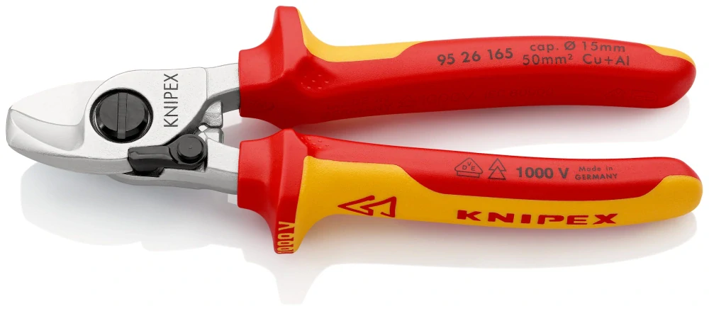 Kliešte na káble Knipex 165 mm VDE 1000V 9526165