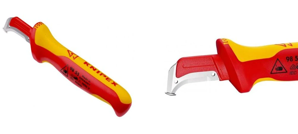 Nôž na káble Knipex 180mm 1000V VDE 9855