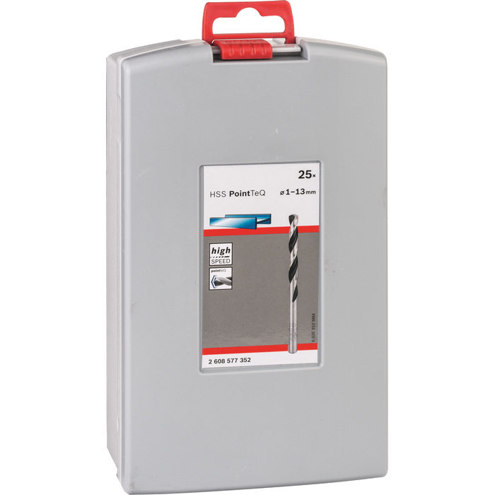 Sada vrtákov BOSCH HSS PointTeQ 25ks