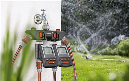 GARDENA Štvorcestný rozdeľovač vody