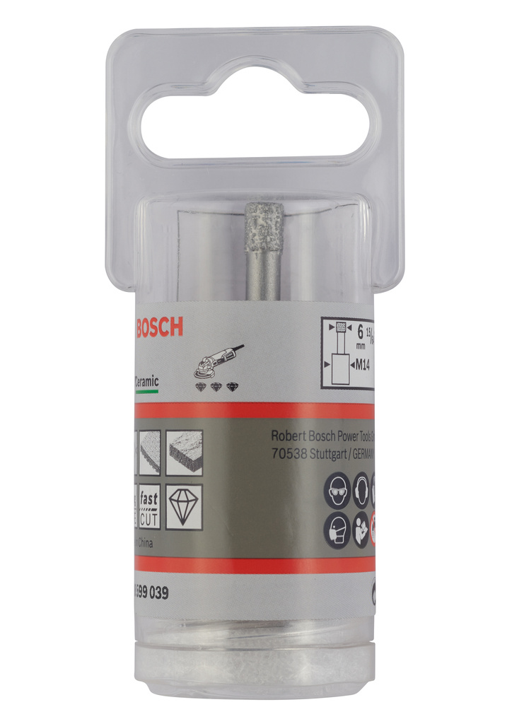 Diamantový vrták BOSCH M14 D6 mm