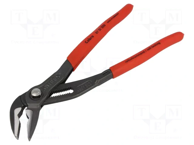 Kliešte prest.250mm Ph Knipex Cobra úzke 8751250