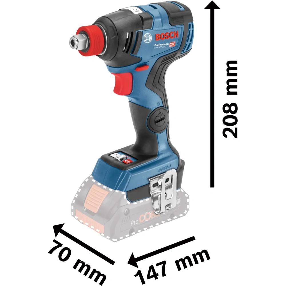 BOSCH GDX 18V-200 C solo