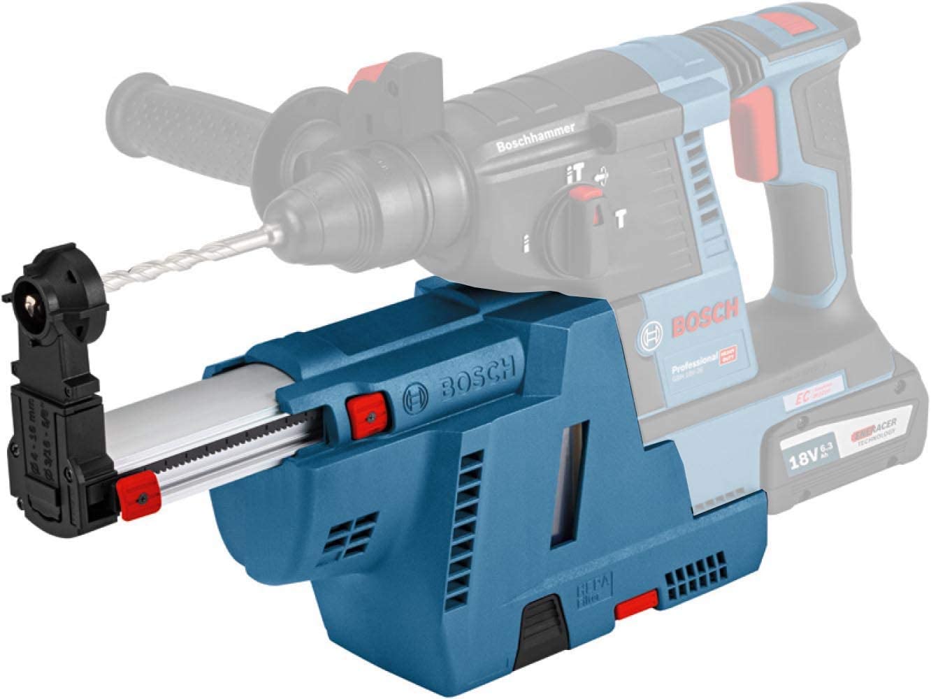 Odsávací nadstavec BOSCH GDE 18V-16