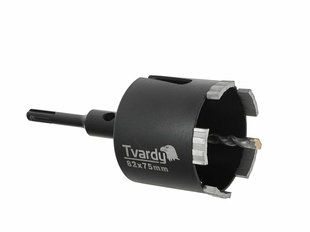 Diamantová korunka 82 mm SDS+ so stredovým vrtákom