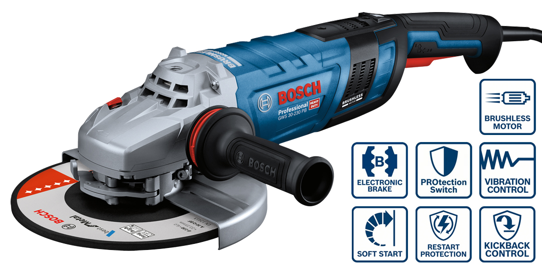 BOSCH GWS 30-230 PB