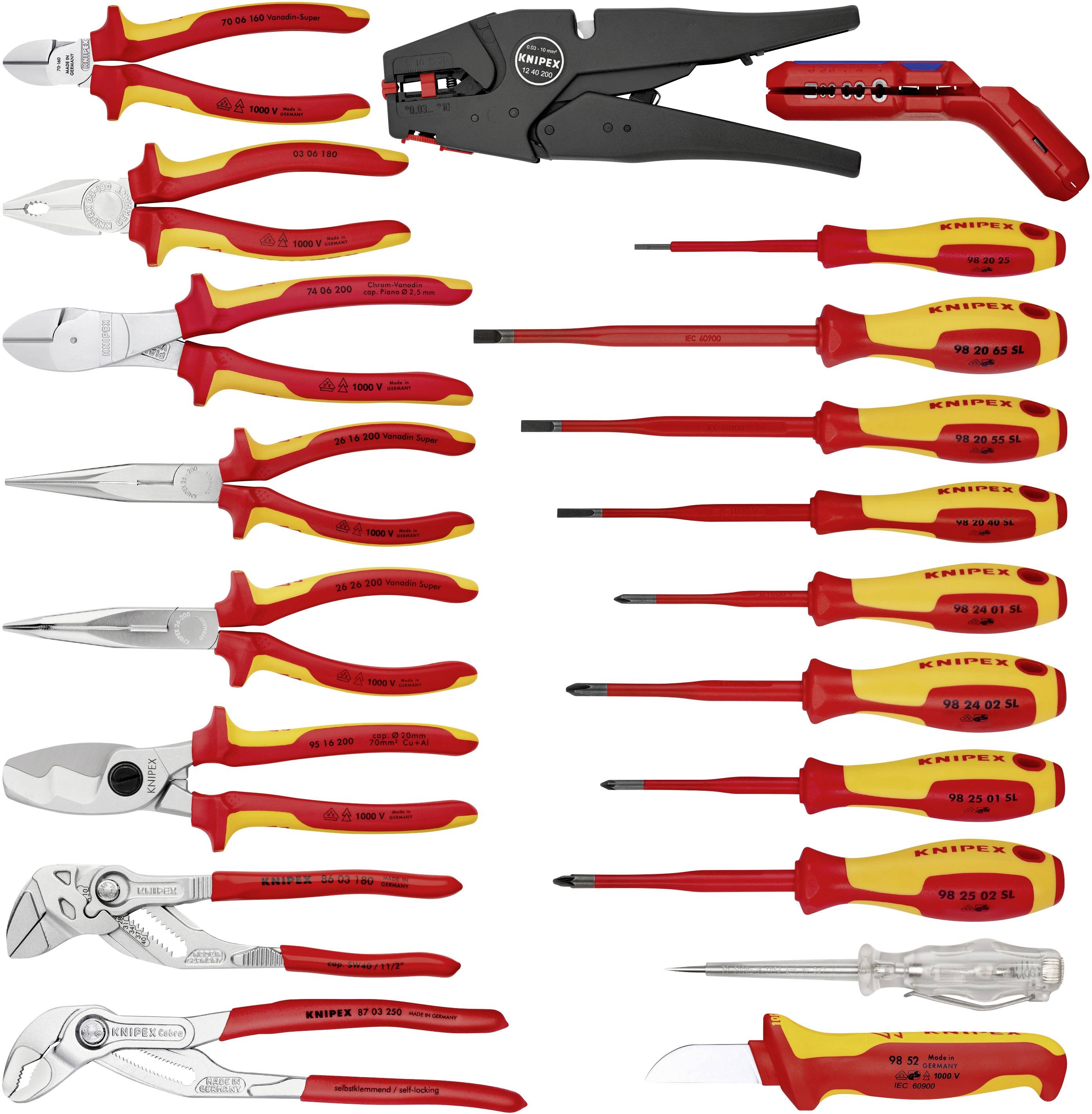 Kufor s náradím Vision24" Electric Knipex 002120