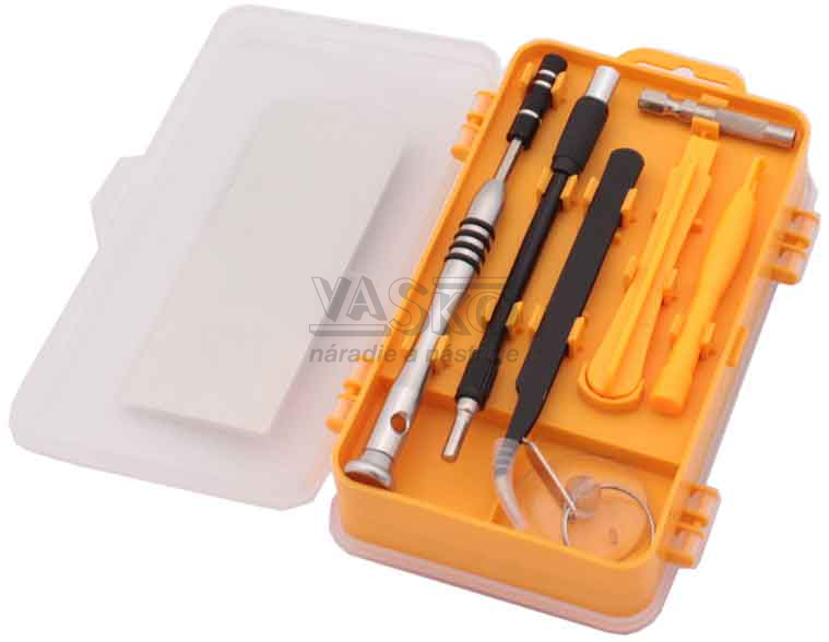 Sada bitov a rukoväte na jemné bity 1/4" s pinzetou