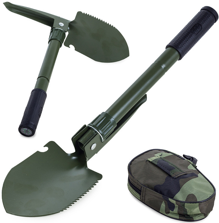 Skladacia lopata 42cm 9,5x13cm 6v1