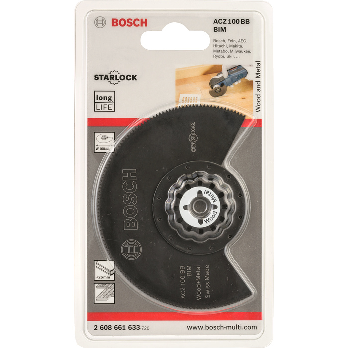Pílový list BOSCH ACZ 100 BB