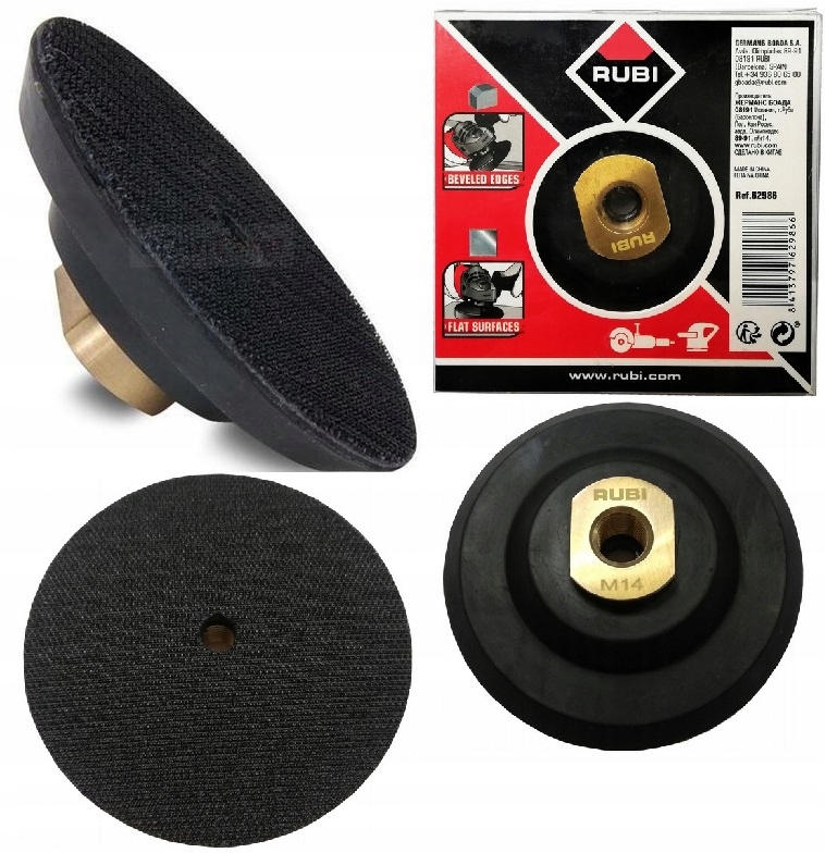 Unášací kotúč pre leštiace kotúče RUBI 100mm M14