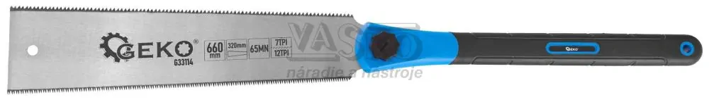 Japonská obojstranná pílka na drevo 660/320 mm
