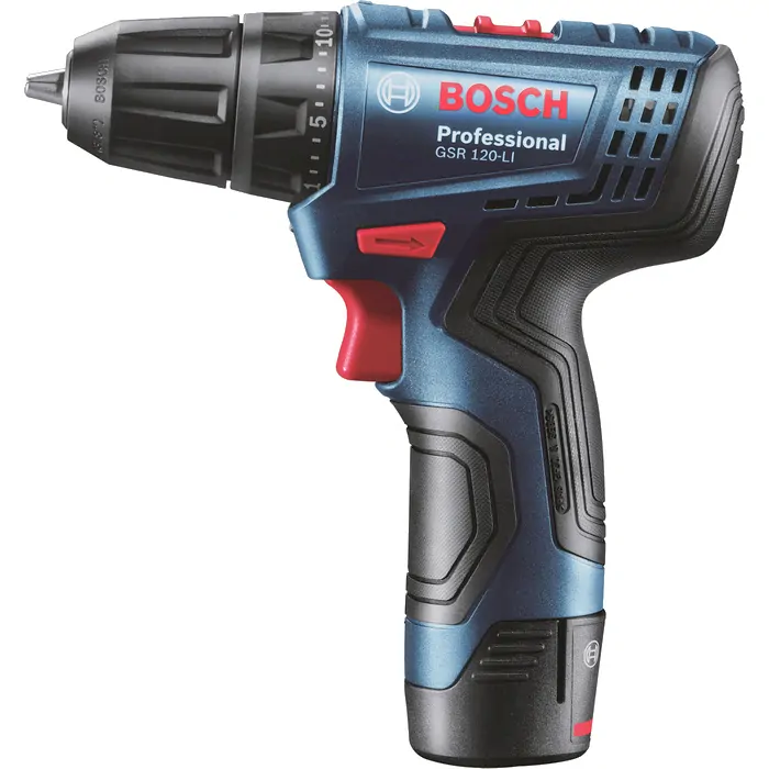 BOSCH GSR 120-LI set + GLI 12V-300