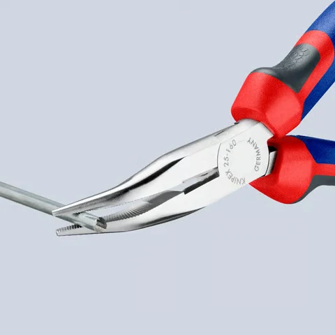 Kliešte pologuľaté s bočným cvikom KNIPEX 2525160