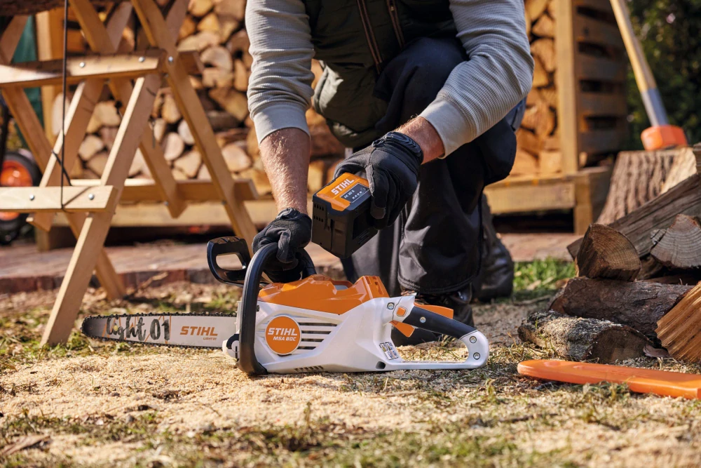 STIHL MSA 80 C-BQ, set 1xAK30S + 1xAL101