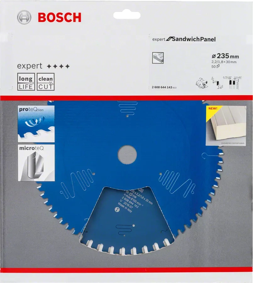 BOSCH Expert for Sandwich Panel 235x2,2x30 50z