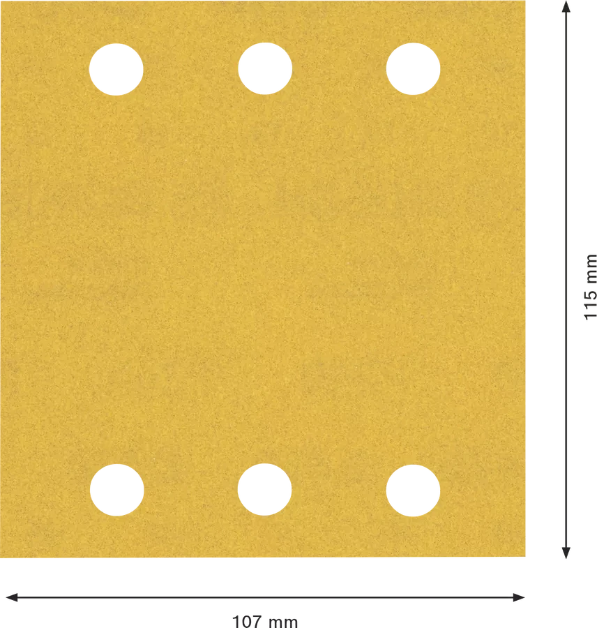 Brúsny papier C470 BOSCH 115x107 zr. 180