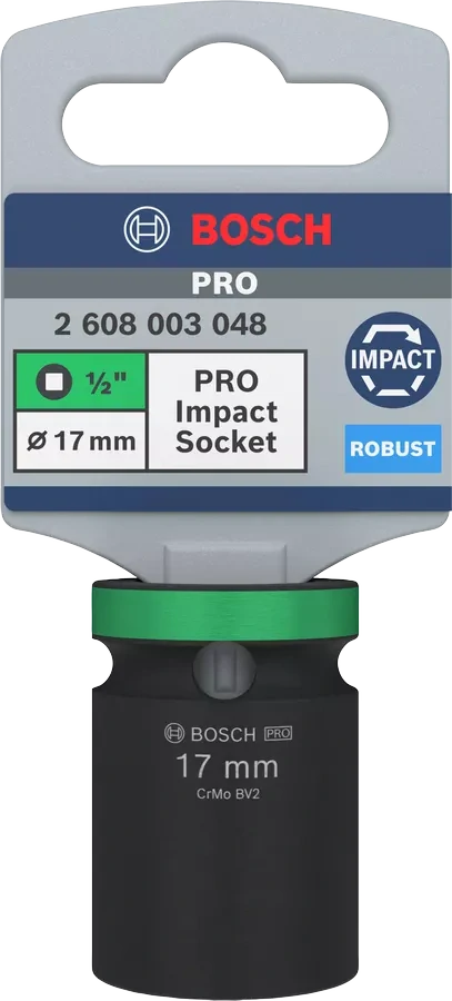 Nástrčný kľúč BOSCH PRO Impact Socket 17mm