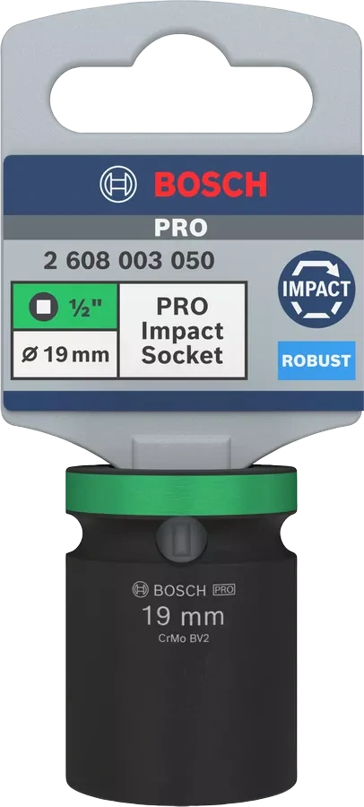 Nástrčný kľúč BOSCH PRO Impact Socket 19mm