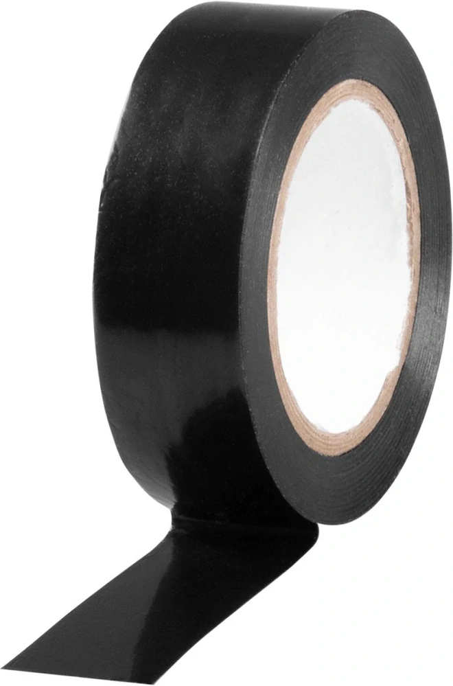 Izolačná lepiaca páska, 19 mm, L-10 m, max. 80°C, 600V, čierna 1 ks