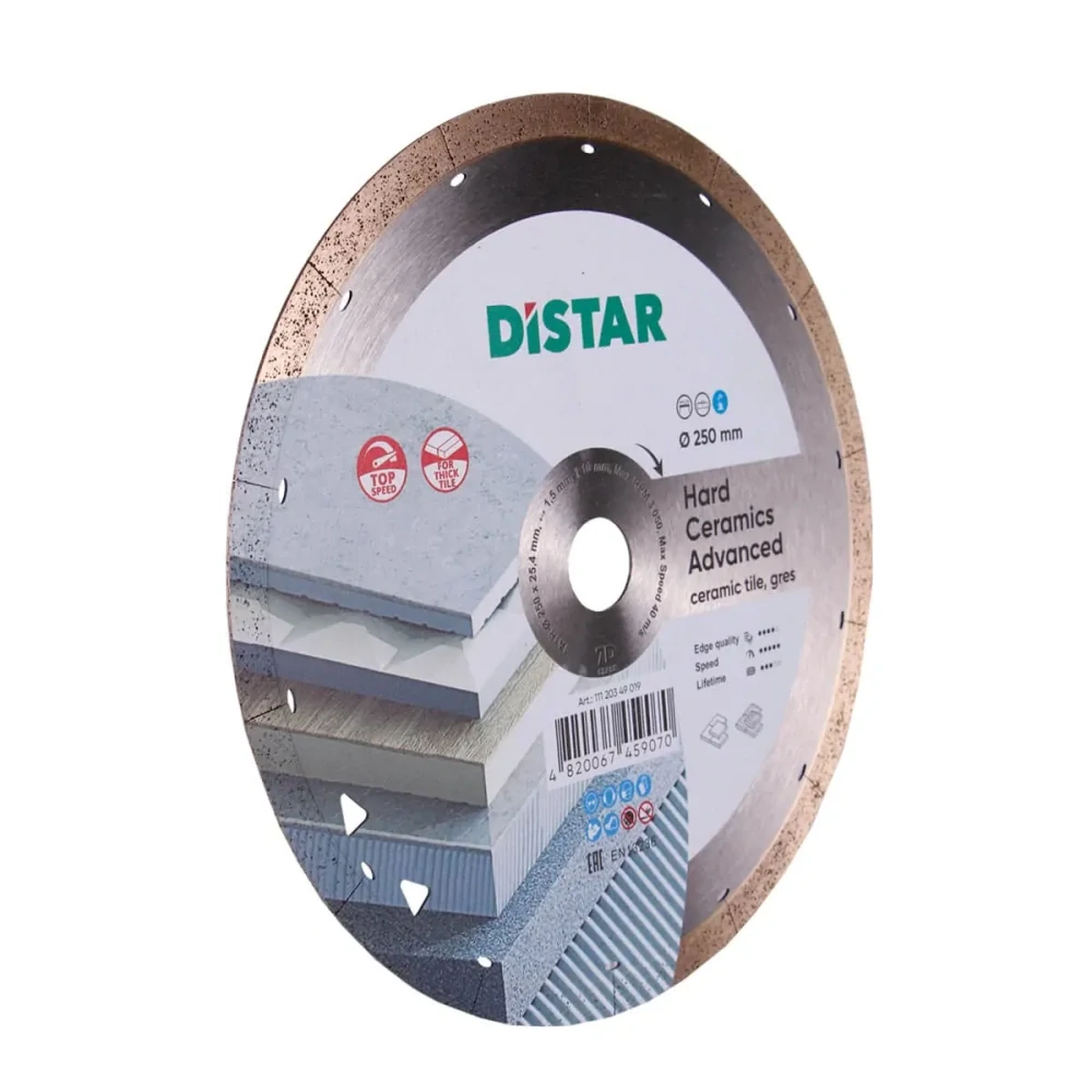 Diamantový kotúč DISTAR 250 x 25,4mm HARD CERAMICS ADVANCED