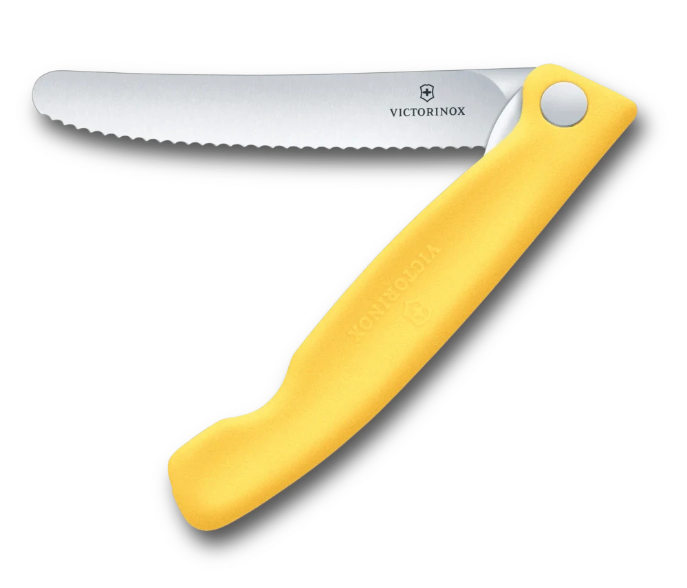 Victorinox skadací nôž na paradajky žltý 6.7838.FC111 cm