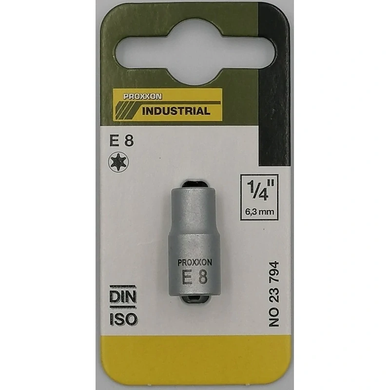 Hlavica 1/4" TX E8 PROXXON 23794