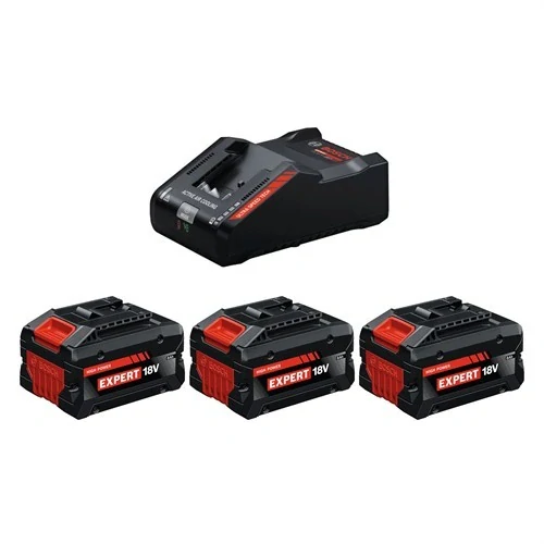 BOSCH 3× EXBA18V-80 + EXAL18V-160