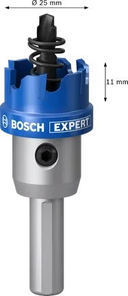 Nástrčná dierovka BOSCH EXPERT Sheet Metal, 25 x 5 mm
