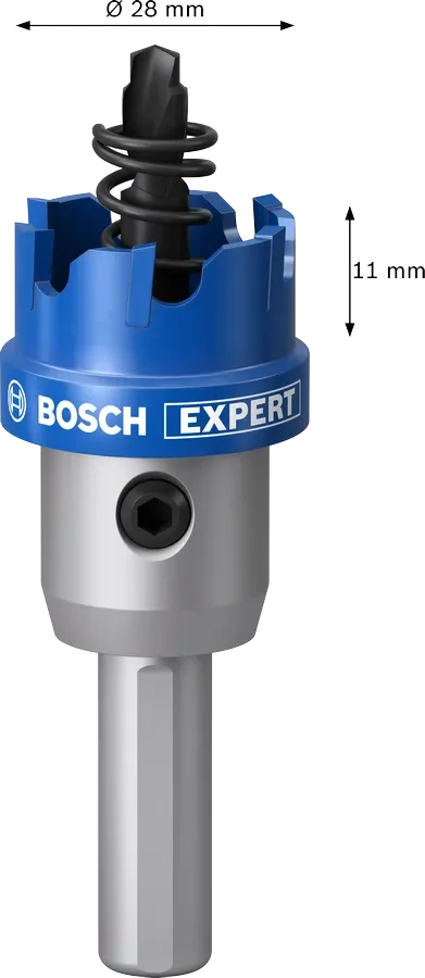 Nástrčná dierovka BOSCH EXPERT Sheet Metal, 28 x 5 mm