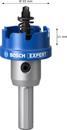 Nástrčná dierovka BOSCH EXPERT Sheet Metal, 32 x 5 mm