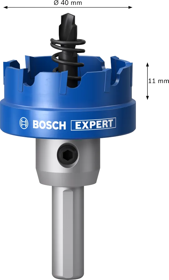 Nástrčná dierovka BOSCH EXPERT Sheet Metal, 40 x 5 mm
