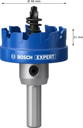Nástrčná dierovka BOSCH EXPERT Sheet Metal, 46 x 5 mm