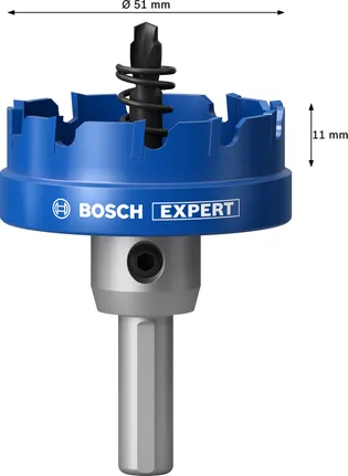 Nástrčná dierovka BOSCH EXPERT Sheet Metal, 51 x 5 mm