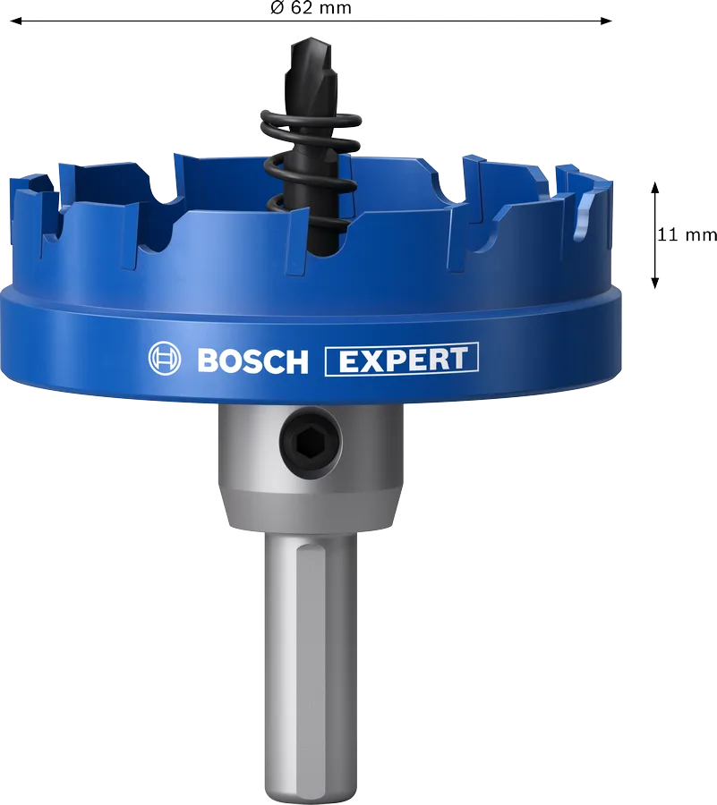 Nástrčná dierovka BOSCH EXPERT Sheet Metal, 62 x 5 mm