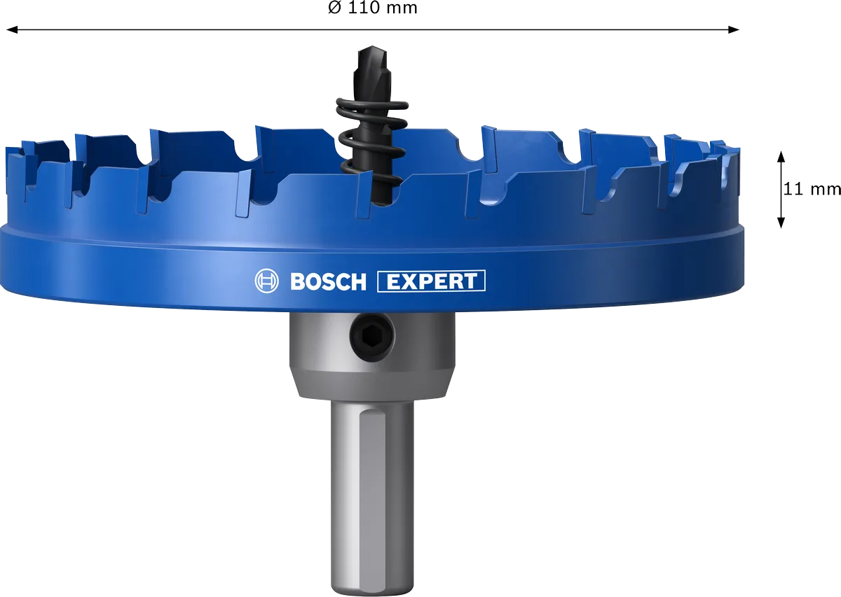 Nástrčná dierovka BOSCH EXPERT Sheet Metal, 110 x 5 mm