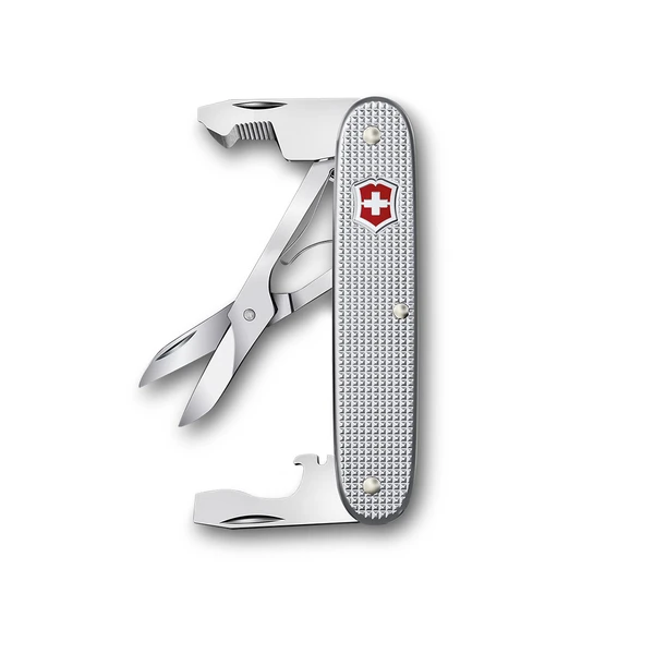 VICTORINOX Companion Slim Alox, strieborný
