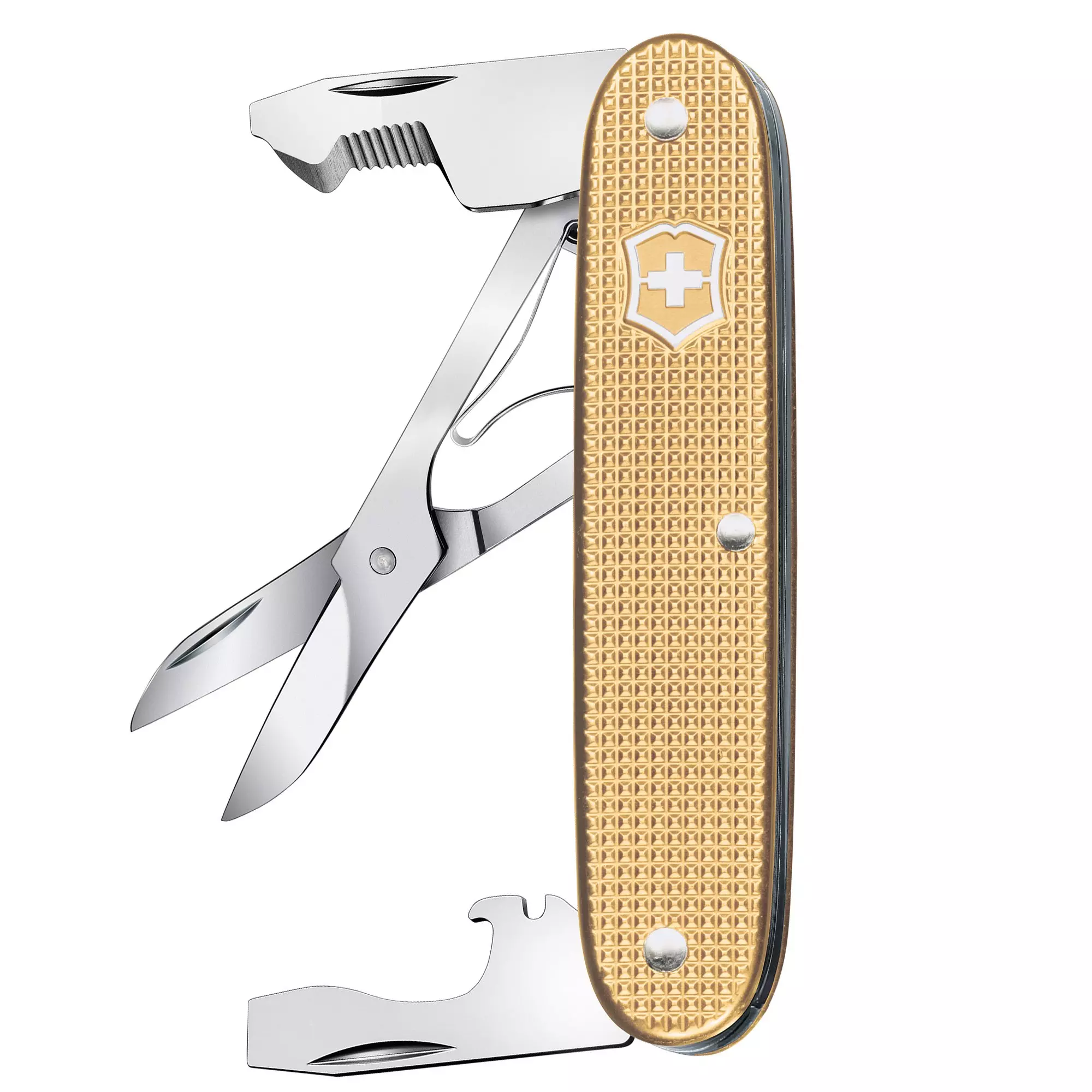 VICTORINOX Companion Slim Alox, zlatý