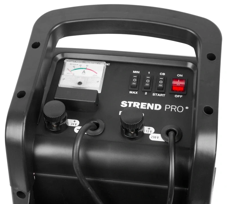 Vozík štartovací Strend Pro BC-430, nabíjací, 12/24V, 30 A, štart 250 A