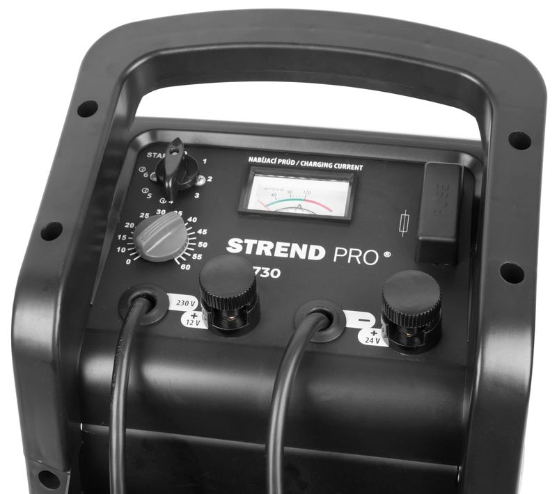 Vozík štartovací Strend Pro BC-730, nabíjací, 12/24 V, 40 A, štart 400 A