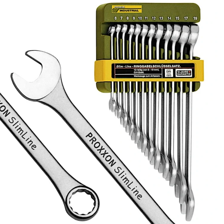 PROXXON Očkoploché kľúče Proxxon 23820 6-19 mm 