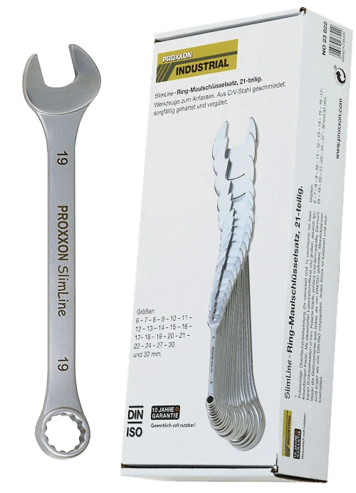 PROXXON 23802 - Sada 11 vidlicových kľúčov