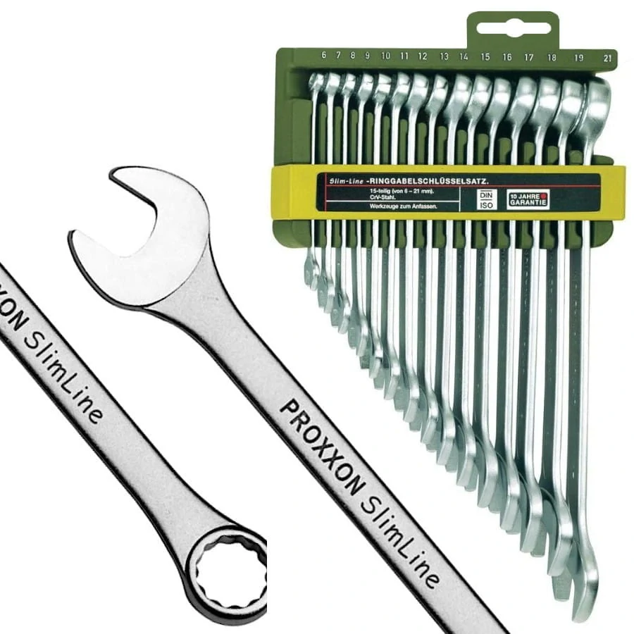 Sada očkoplochých kľúčov PROXXON Industrial 23821, 6 - 21 mm, 15-dielna