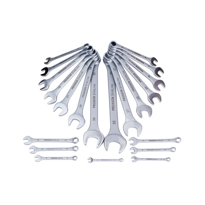 PROXXON Očkoploché kľúče PROXXON 23822 6 - 32 mm (Sada 21 dielov)